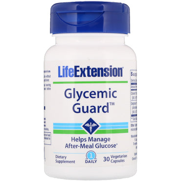 Life Extension, Glycemic Guard, 30 capsules végétariennes