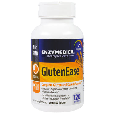 Enzymedica, GlutenEase, 120 cápsulas