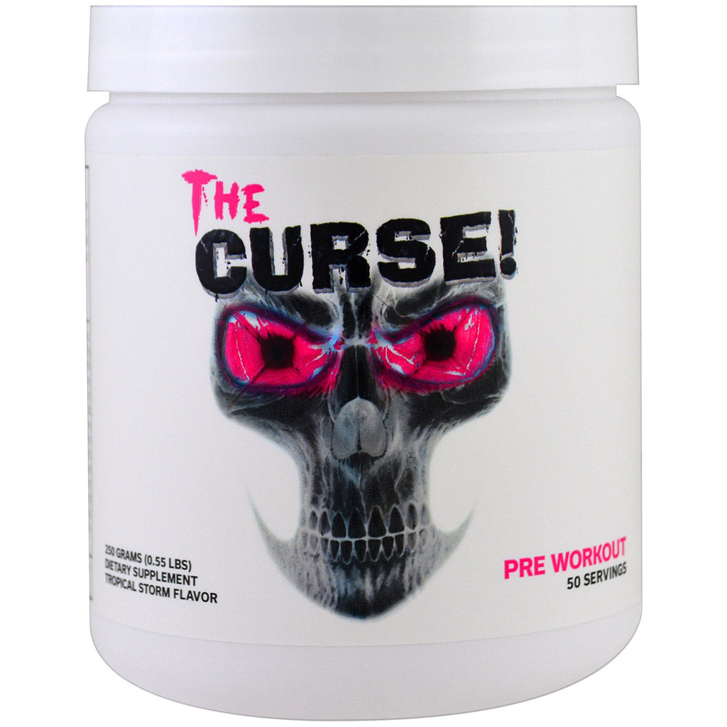 Cobra Labs, The Curse, Pre Workout, Tropical Storm, 0.55 lbs (250 g)