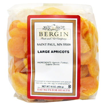 Bergin Fruit and Nut Company, Abricots géants turcs, 16 oz