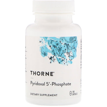 Pesquisa Thorne, piridoxal 5'-fosfato, 180 cápsulas