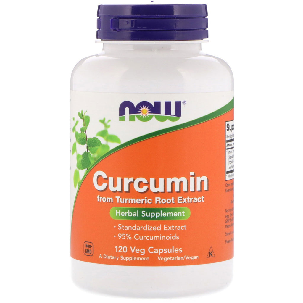 Now Foods, Curcumin, 120 Veg Capsules