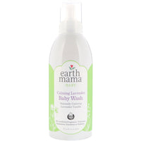 Earth Mama, Calming Lavender Baby Wash, Lavender Vanilla, 34 fl oz (1 L)