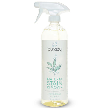 Puracy, Natural Stain Remover, Free & Clear, 25 fl oz (739 ml)
