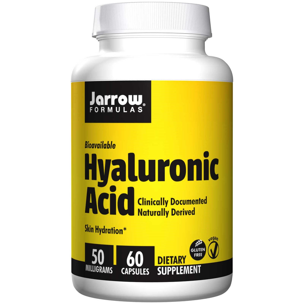 Jarrow Formulas, acide hyaluronique, 50 mg, 60 gélules végétales
