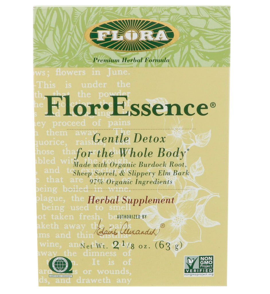 Flora, Flor·Essence, zachte detox voor het hele lichaam, 2 1/8 oz (63 g)