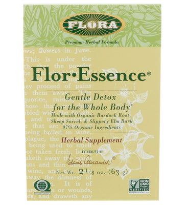 Flora, FlorÂ·Essence، التخلص اللطيف من السموم للجسم بالكامل، 2 1/8 أونصة (63 جم)