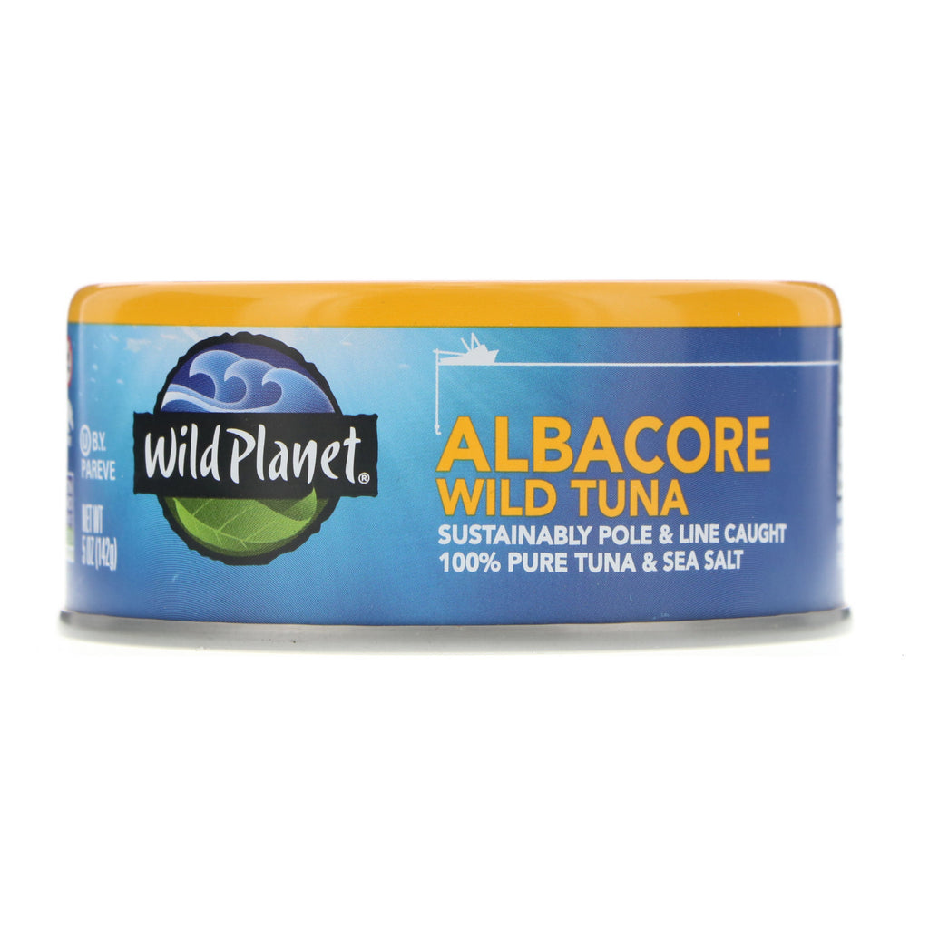 Wild Planet, ปลาทูน่า Wild Albacore, 5 ออนซ์ (142 กรัม)