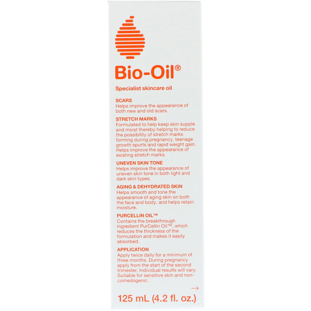 Óleo de cuidado da pele especialista em Bio-Oil 125 ml (4,2 fl oz)