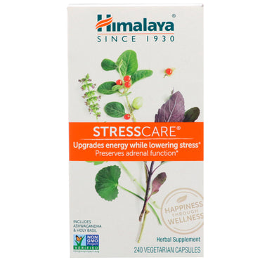 Himalaya, stresscare, 240 כמוסות צמחוניות