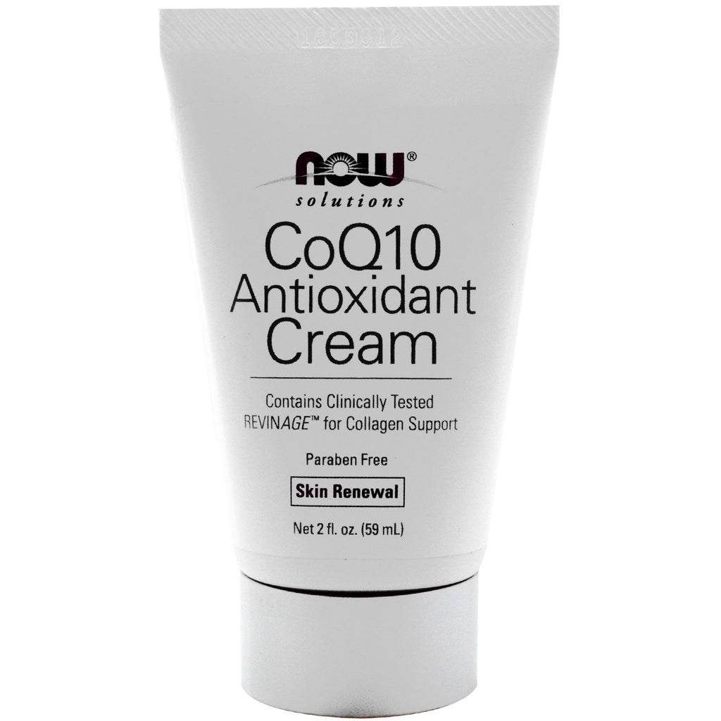 Now Foods, Solutions, CoQ10 Antioxidant Cream, 2 fl oz (59 ml)