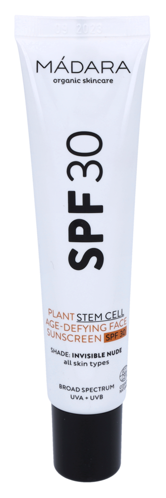 Madara Plant Stem Cell Crème Solaire Anti-Âge SPF30 40 ml