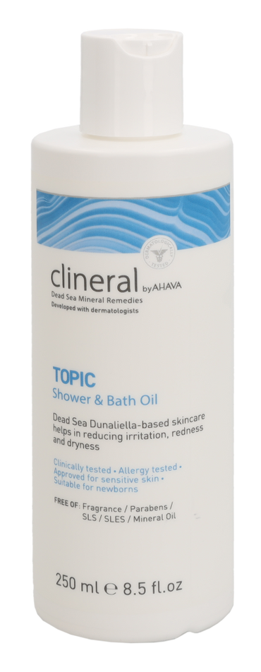 Ahava Clineral TOPIC Shower & Bath Oil 250 ml