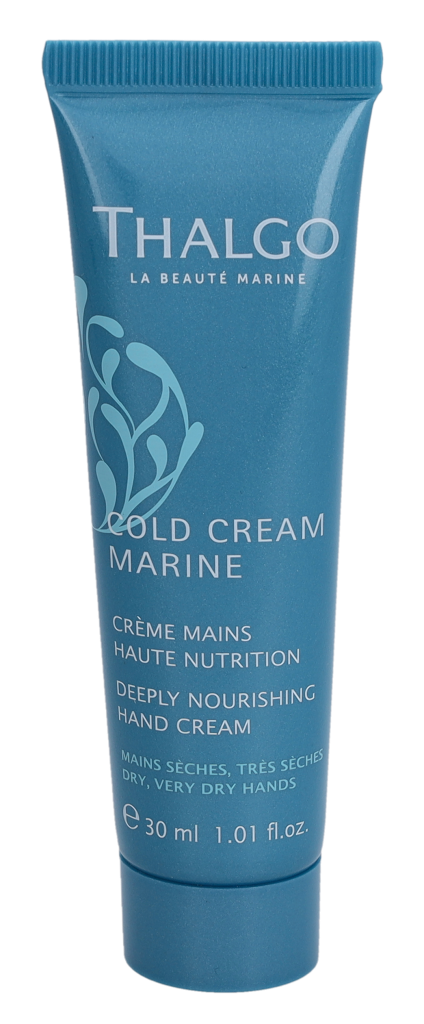 Thalgo Cold Cream Marine Crème Mains Intensément Nourrissante 30 ml