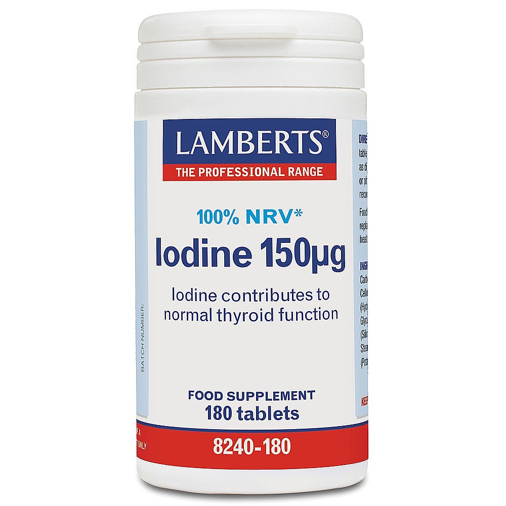 Lamberts jodium 150 µg, 180 tabletten