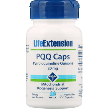 Life Extension, Capsules PQQ, 20 mg, 30 capsules végétariennes