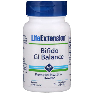 Life Extension, Bifido GI Balance, 60 cápsulas vegetarianas