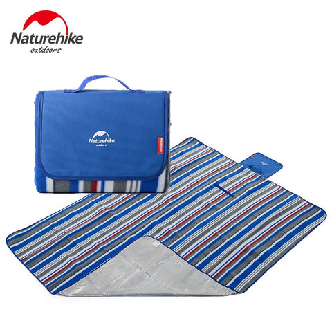 NatureHike 2*2M 2*1,5 M Picnic Camping Mat impermeable al aire libre playa multijugador bebé subir colchón de Camping plegable 