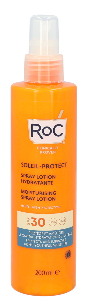 ROC Soleil-Protect Lait Spray Hydratant SPF30 200 ml
