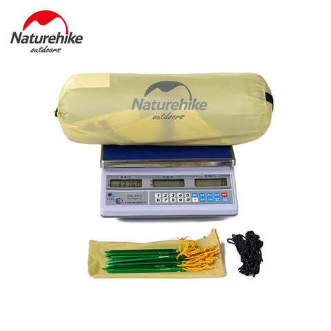 Naturehike-tienda de campaña para 2 personas, 1,7 KG, tela de silicona 20D, doble capa, impermeable, NH, ultraligera para exteriores, tienda de campaña para senderismo