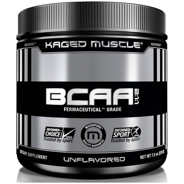 Kaged Muscle, BCAA, Unflavored, 6.4 oz (200 g)