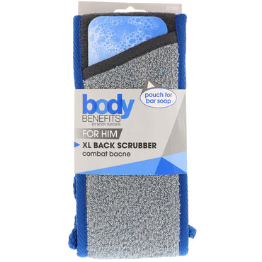 Body Benefits, By Body Image, For Him, XL Back Scrubber, 1 Scrubber