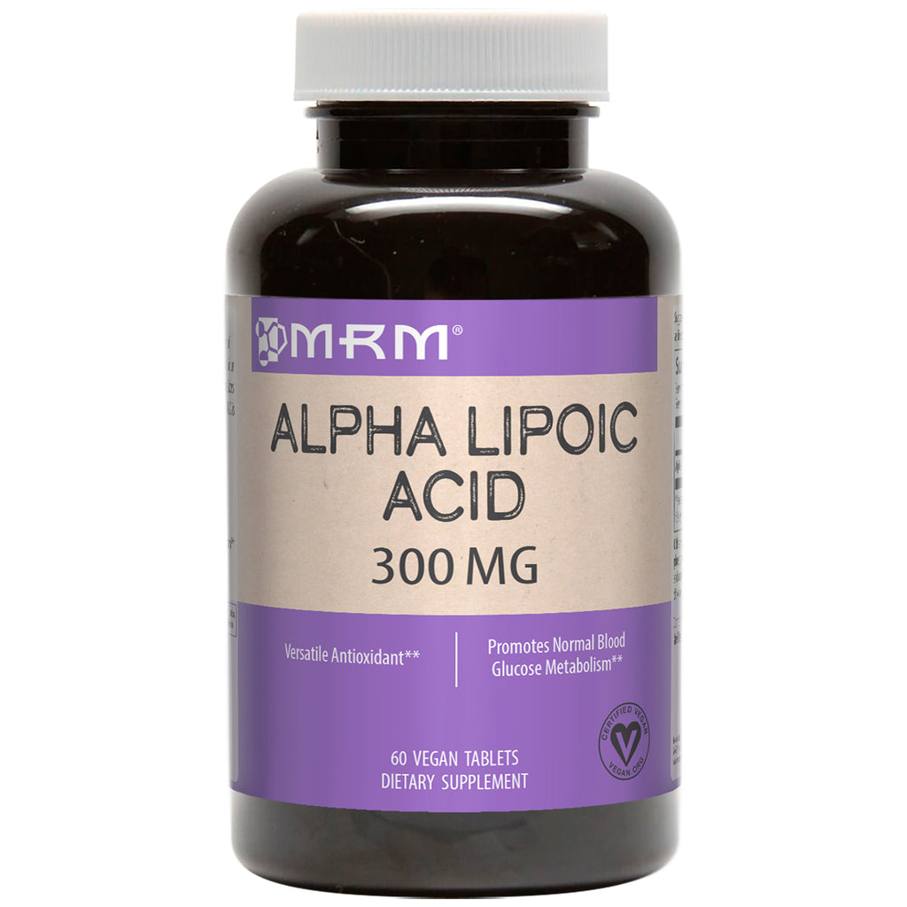 MRM, acido alfa lipoico, 300 mg, 60 compresse vegane
