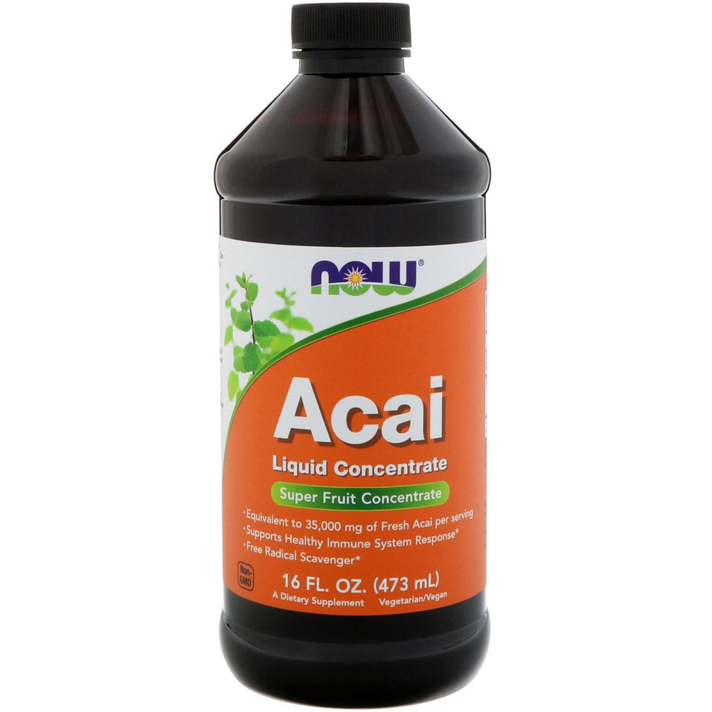 Now Foods, Acai Liquid Concentrate, 16 fl oz (473 ml)
