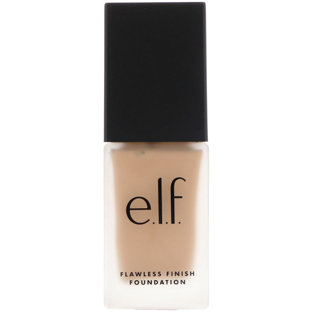 ELF Cosmetics รองพื้น Flawless Finish ปราศจากน้ำมัน สีแทน 0.68 ออนซ์ (20 มล.)