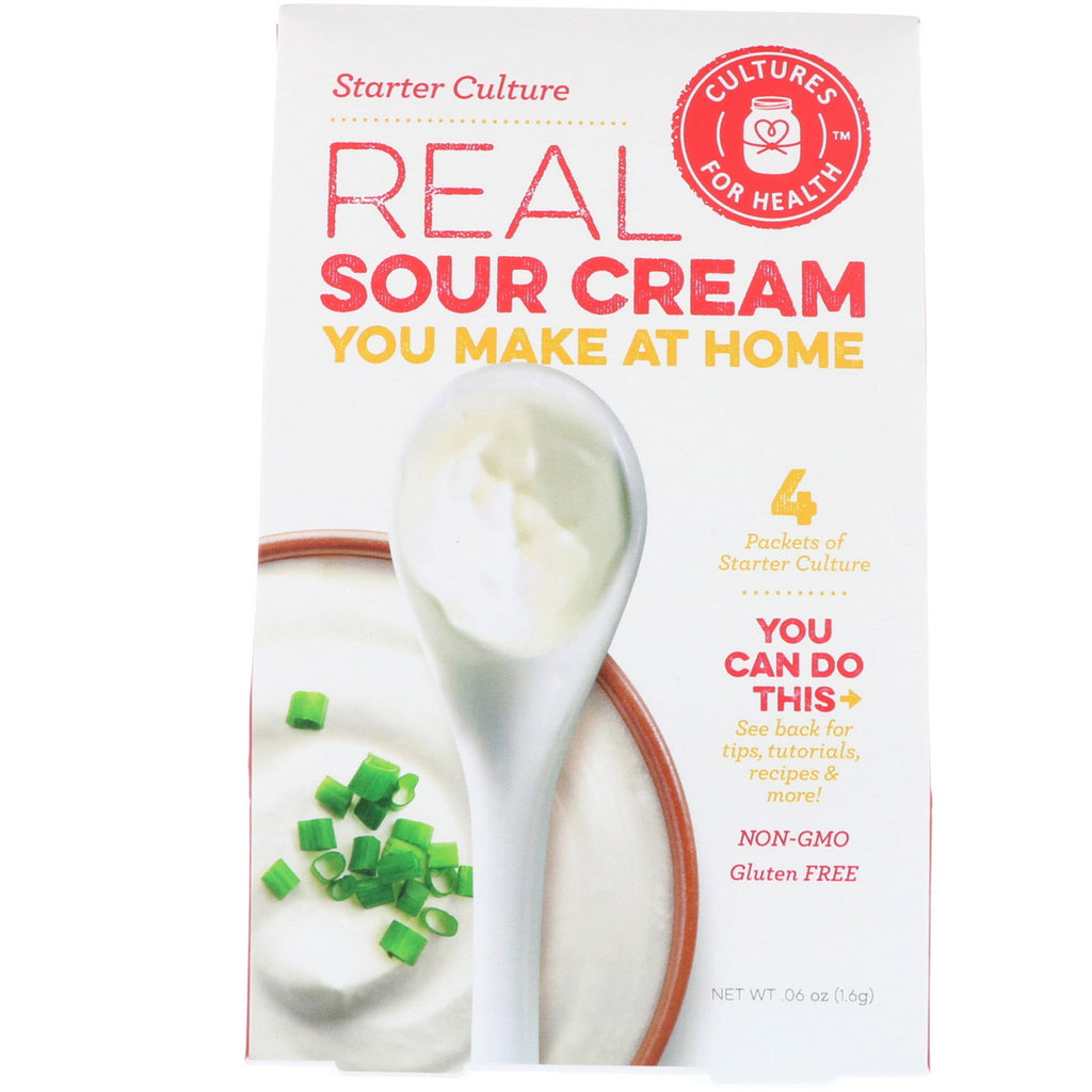 Cultures for Health, Real Sour Cream, Starter Culture, .06 oz (1.6 g)