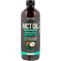 Onnit, Huile MCT, sans saveur, 24 fl oz (709 ml)