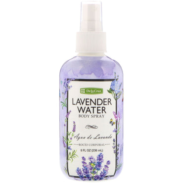 De La Cruz, Lavendelwasser-Körperspray, 8 fl oz (236 ml)