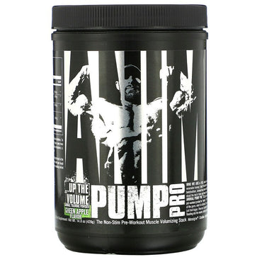 Universal Nutrition, Animal Pump Pro, pré-treino sem estímulos, maçã verde, 420 g (14,8 oz)