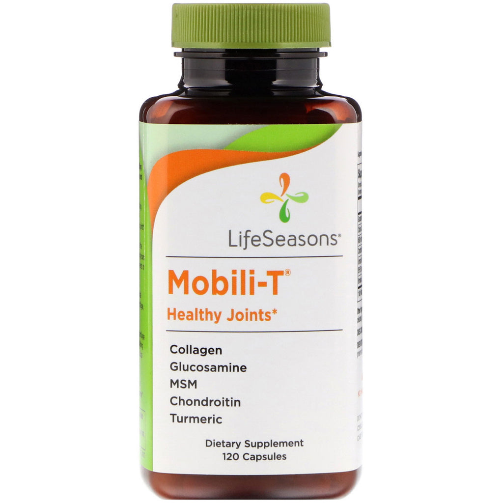 LifeSeasons, Mobili-T Articulaciones Saludables, 120 Cápsulas