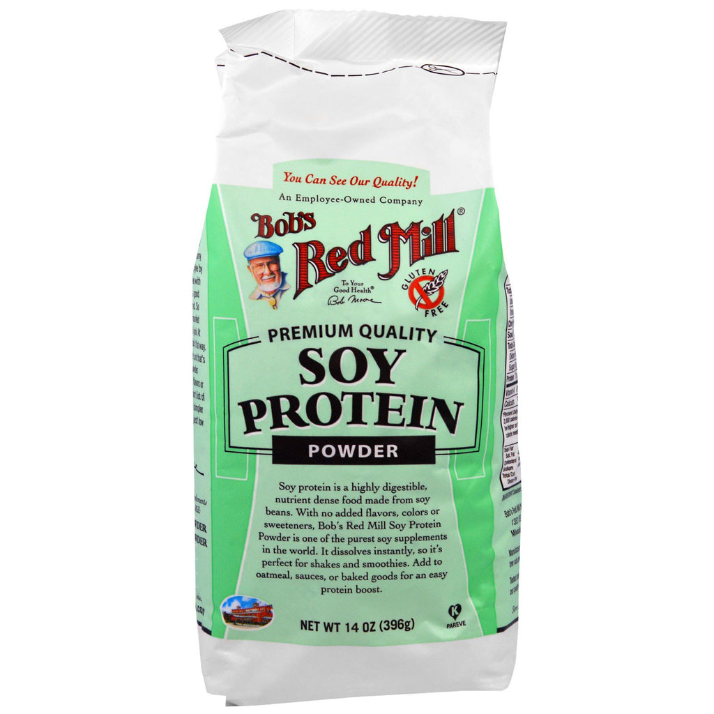 Bob's Red Mill, soyaproteinpulver, 396 g (14 oz)