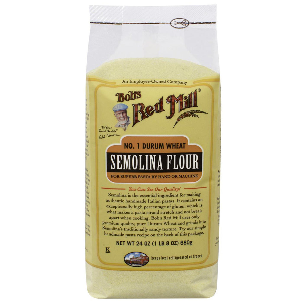 Bob's Red Mill, Semolina Flour, 24 oz (680 g)