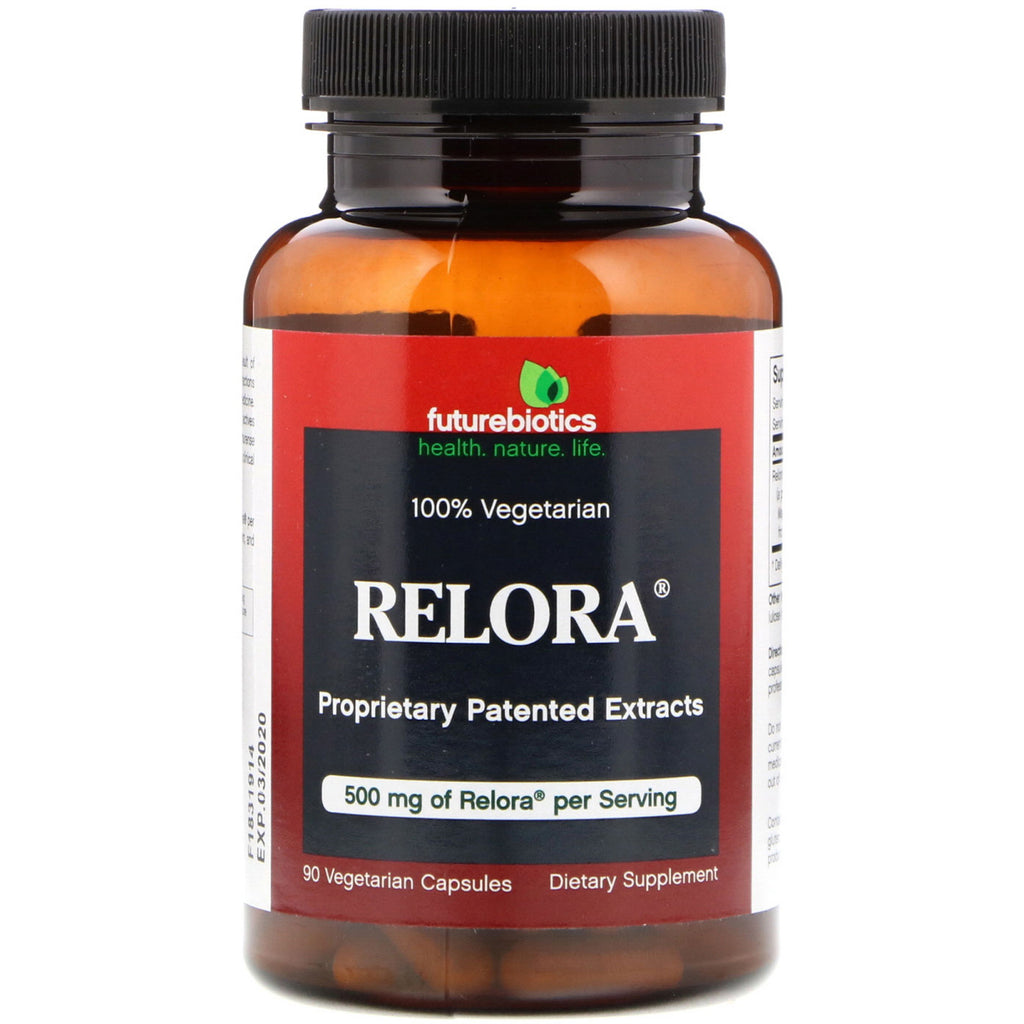 FutureBiotics, Relora, 500 mg, 90 cápsulas vegetarianas