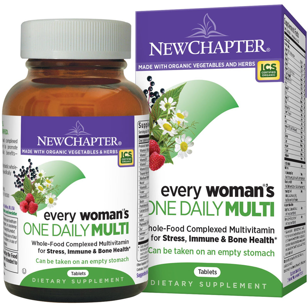 New Chapter, Daily Multi dla każdej kobiety, 72 tabletki