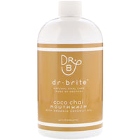 Dr. Brite Mouthwash with  Coconut Oil Coco Chai 16 fl oz (473.17 ml)