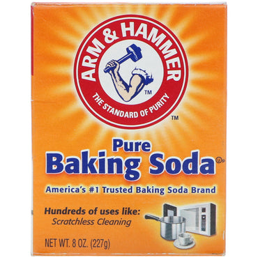 Arm & Hammer, Pure Baking Soda, 8 oz (227 g)