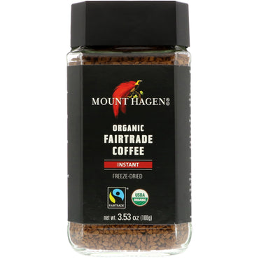 Mount Hagen, قهوة التجارة العادلة، سريعة التحضير، 3.53 أونصة (100 جم)