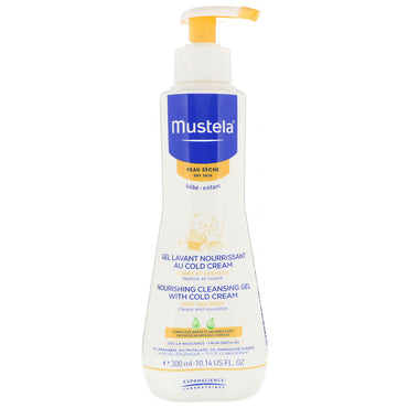 Mustela, Baby, Nourishing Cleansing Gel With Cold Cream, For Dry Skin, 10.14 fl oz (300 ml)