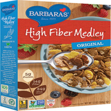 Barbara's Bakery, cereale amestecate cu fibre bogate, originală, 12 oz (340 g)