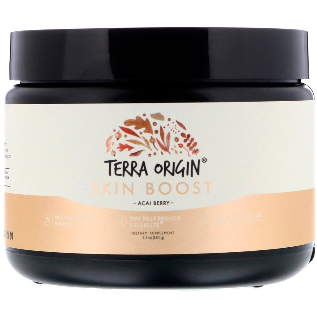 Terra Origin Skin Boost Jagody Acai 5,3 uncji (150 g)