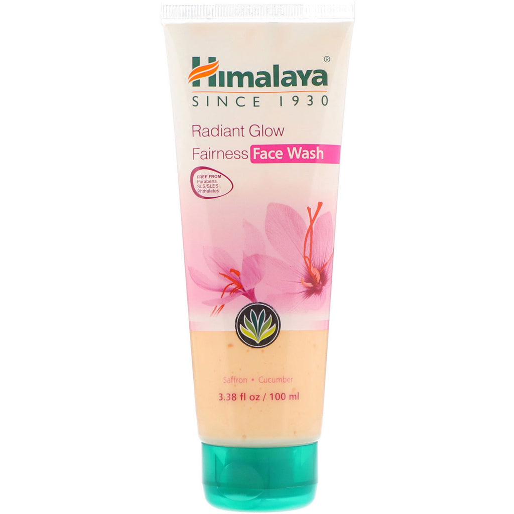 Himalaya, Radiant Glow Fairness Face Wash, 3,38 fl oz (100 ml)