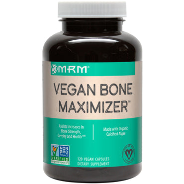 Mrm, maximizador óseo vegano, 120 cápsulas veganas