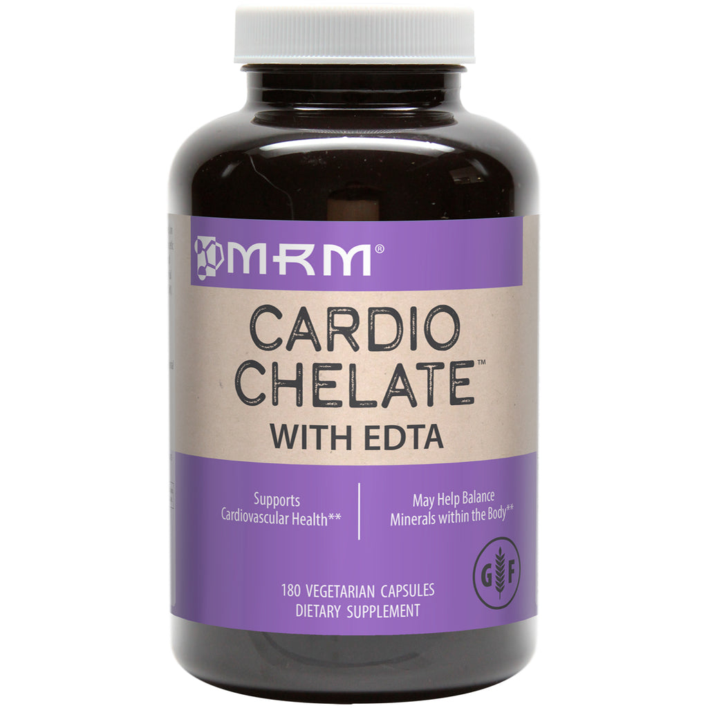 MRM, Cardio Chelate with EDTA, 180 Vegetarian Capsules