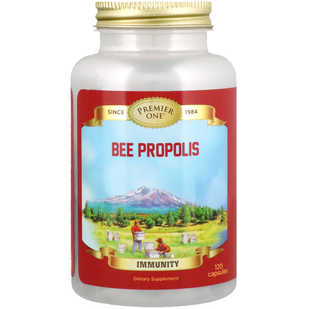 प्रीमियर वन, मधुमक्खी प्रोपोलिस, 120 कैप्सूल