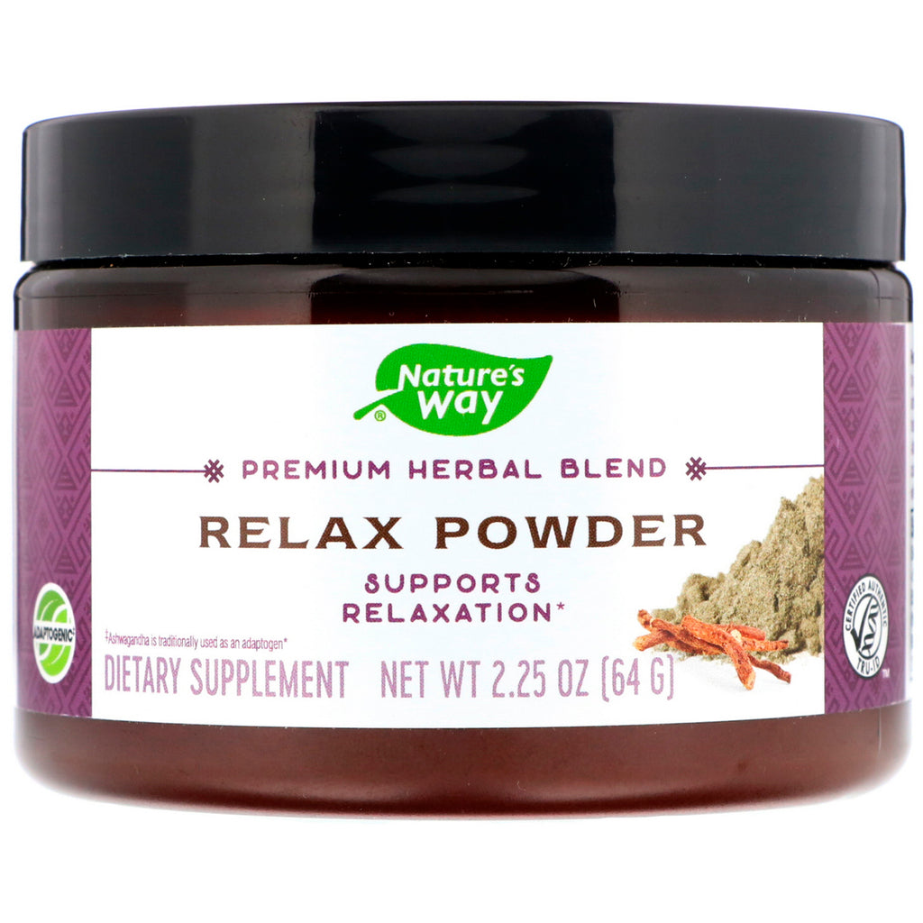 Nature's Way, Premium Herbal Blend, Relax Powder, 2.25 oz (64 g)