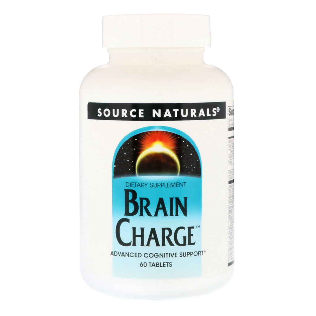 Source Naturals, Charge cérébrale, 60 comprimés